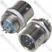 Разъём XS12 быстросъёмный 5pin (штекер кабельный+гнездо монтажное) Разъём XS12 быстросъёмный 5pin (штекер кабельный+гнездо монтажное)