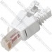 Штекер 8p8c (RJ-45) cat.-6E, безинструментальный