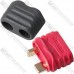 Гнездо питания Amass T-Plug(F), 2-х контактное, красное