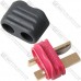 Штекер питания Amass T-Plug(M), 2-х контактный, красный