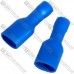 Гнездо USB двойное 5V 2,1A с кнопкой, Daier, синяя подсветка, врезное