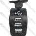 Гнездо USB двойное прямоугольное 5V 3,1А с белой подсветкой, врезное Гнездо USB двойное прямоугольное 5V 3,1А с белой подсветкой, врезное