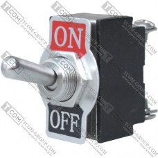 Тумблер великий Daier KN3B-201, 4pin, ON-OFF, 6A 250V, ґвинтовий затискач