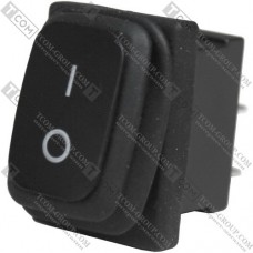 Переключатель Daier KCD1-2-101W BK