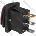 Переключатель Daier KCD1-2-101NW, с подсветкой, влагозащищённый, ON-OFF, 3pin, 6A 250V, красный Переключатель Daier KCD1-2-101NW, с подсветкой, влагозащищённый, ON-OFF, 3pin, 6A 250V, красный