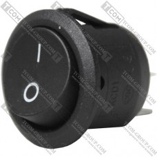 Переключатель Daier KCD1-5-101, ON-OFF, 2pin, 6A 250V, чёрный