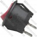 Перемикач Daier KCD1-5-101, ON-OFF, 2pin, 6A 250V, червоний