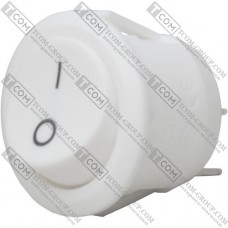 Переключатель Daier KCD1-5-101, ON-OFF, 2pin, 6A 250V, белый