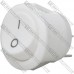 Перемикач Daier KCD1-5-101, ON-OFF, 2pin, 6A 250V, білий