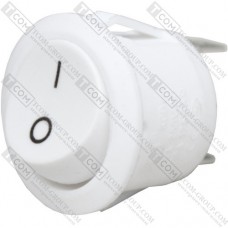 Переключатель Daier KCD1-5-102, ON-ON, 3pin, 6A 250V, белый