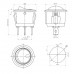 Переключатель Daier KCD1-5-101EN RD