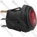 Переключатель Daier KCD1-5-101NW, с подсветкой, влагозащищённый, ON-OFF, 3pin, 6A 250V, красный Переключатель Daier KCD1-5-101NW, с подсветкой, влагозащищённый, ON-OFF, 3pin, 6A 250V, красный