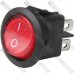 Переключатель Daier KCD1-8-201N, с подсветкой, ON-OFF, 4pin, 6A 250V, красный