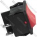 Переключатель Daier KCD1-6-201 RD, ON-OFF, 4pin, 6A 250VAC, красный