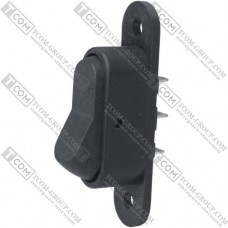 Переключатель Daier KCD1-13-102, ON-ON,  3pin, 6A 250V, чёрный