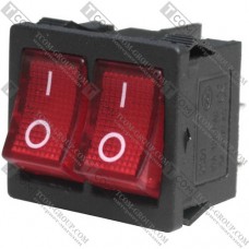 Переключатель Daier KCD1-6-2101 RD
