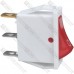 Перемикач Daier KCD3-101N RD, білий корпус Перемикач Daier KCD3-101N RD, білий корпус