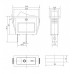 Переключатель Daier KCD3-111, OFF-(ON), 2pin, 15A 250V, красный