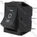 Переключатель Daier KCD2-203, ON-OFF-ON, 6pin, 15A 250V, чёрный