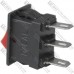 Переключатель малый Daier KCD5-102, ON-ON, 3pin, 3A 250V, красный Переключатель малый Daier KCD5-102, ON-ON, 3pin, 3A 250V, красный