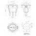 Переключатель малый Daier KCD5-2-101N, с подсветкой, ON-OFF, 3pin, 3A 250V, красный Переключатель малый Daier KCD5-2-101N, с подсветкой, ON-OFF, 3pin, 3A 250V, красный