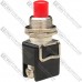 Кнопка Daier PBS-13C RD, ON-(OFF), 2pin, 4A 250V, красная