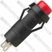 Кнопка Daier DS-211K RD, OFF-ON, 2pin, 1A 250V, красная