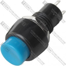 Кнопка Daier DS-450, OFF-ON, 2pin, 1A 250V, синя