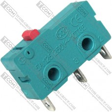 Микропереключатель Daier KW4-Z1F, 3pin, 5A 250V