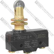 Микропереключатель Z-15GQ22-B, 3pin, 15A 250V