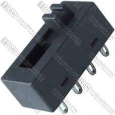 Переключатель ползунковый Daier SS-23N02, ON-ON-ON, 8pin, 6A 250V