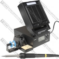 Паяльна станція ZD-8951, 80W, 160-480°C, з димопоглиначем і підсвічуванням