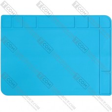 Килимок для паяння Mechanic V58, 480х340мм, силіконовий термостійкий, синій