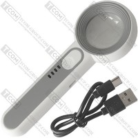 Лупа ручная NO.3710C с подсветкой, 11X диам.-37мм, (3.7V 650mAh) Лупа ручная NO.3710C с подсветкой, 11X диам.-37мм, (3.7V 650mAh)
