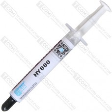 Термопаста nano HY880 Halnziye, серая, 2г, шприц, упаковка 20шт