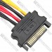 Кабель для відеокарт (SATA - 2x SATA), 15см Кабель для відеокарт (SATA - 2x SATA), 15см