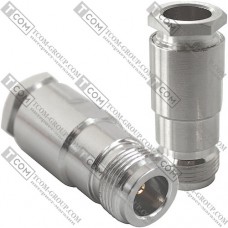 Гнездо N под кабель RG-8, Dosin, медь