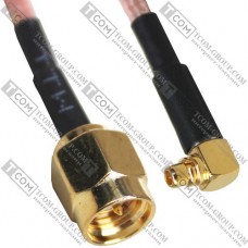 Пигтейл MMCX (MMCX - штекер SMA), 20cм