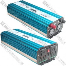 Инвертор с чистой синусоидой 12V в 220V, HPA-3000W без зарядки + LCD дисплей