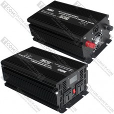 Инвертор с чистой синусоидой 12V в 220V ProFix-1500W (макс.3000W) с зарядкой + UPS, LCD дисплей