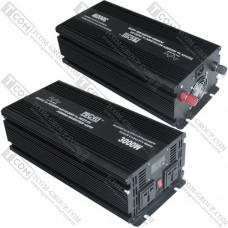 Инвертор с чистой синусоидой 24V в 220V ProFix 3000W (макс.6000W) с зарядкой + UPS, LCD дисплей