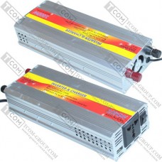 Инвертор 12V в 220V SUA-1000W с зарядкой 10А + USB