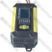 Зарядное устройство + тестер батарей Foxsur FTC-1206, 12V 6A, MOTO: 4-30Ah / CAR: 30-120Ah (max. 90W)