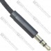 Шнур mini штекер 3,5стерео - 2 штекера RCA, gold, 1м