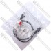Патчкорд RJ-45, UTP кат-5E, чёрный, 0,5м