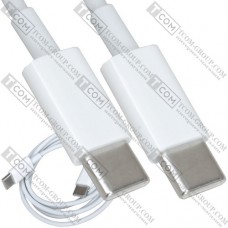 Шнур штекер USB type C - штекер USB type C, 10W 5А, 1м