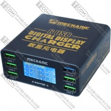 Сетевое зарядное устройство Mechanic F-Power 6, 40W, 220V, с цифровой индикацией