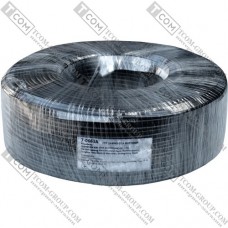 Кабель FTP KW-Link, Сat.5e, 4 пары, 0.51мм, CCA, Ø5мм, наружный, чёрный, 305м/бухта