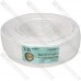 Кабель сигнальний VKcable, 2 жили, в екрані, 7х0.22мм, CCA, білий, 100м