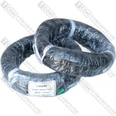 Одножильний силіконовий дріт 18AWG (0,75мм.кв.) чорний, 200м